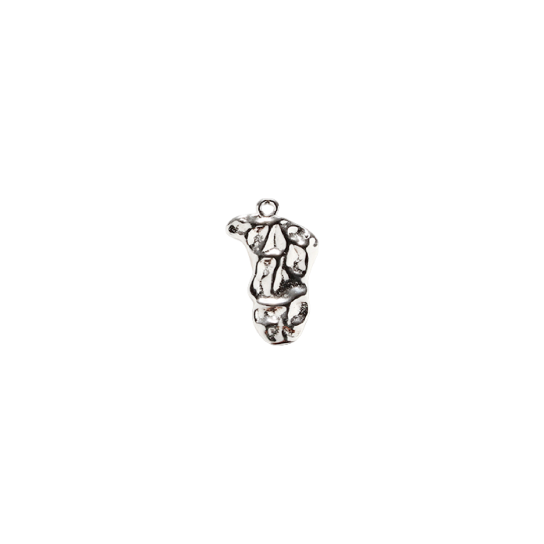 Vedhæng, råt, 18,5x9,5 mm. 925s, 1 stk. 