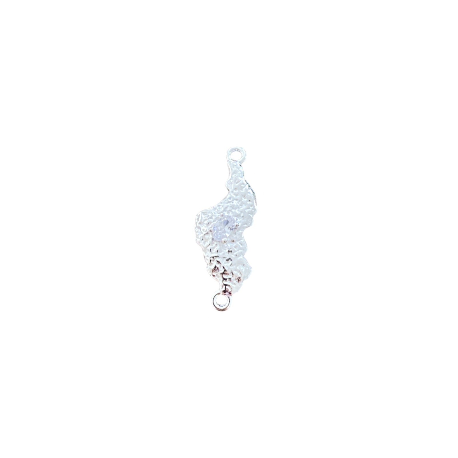 Vedhæng, link, 925s, 0,9x1x15,5mm. 1 stk.