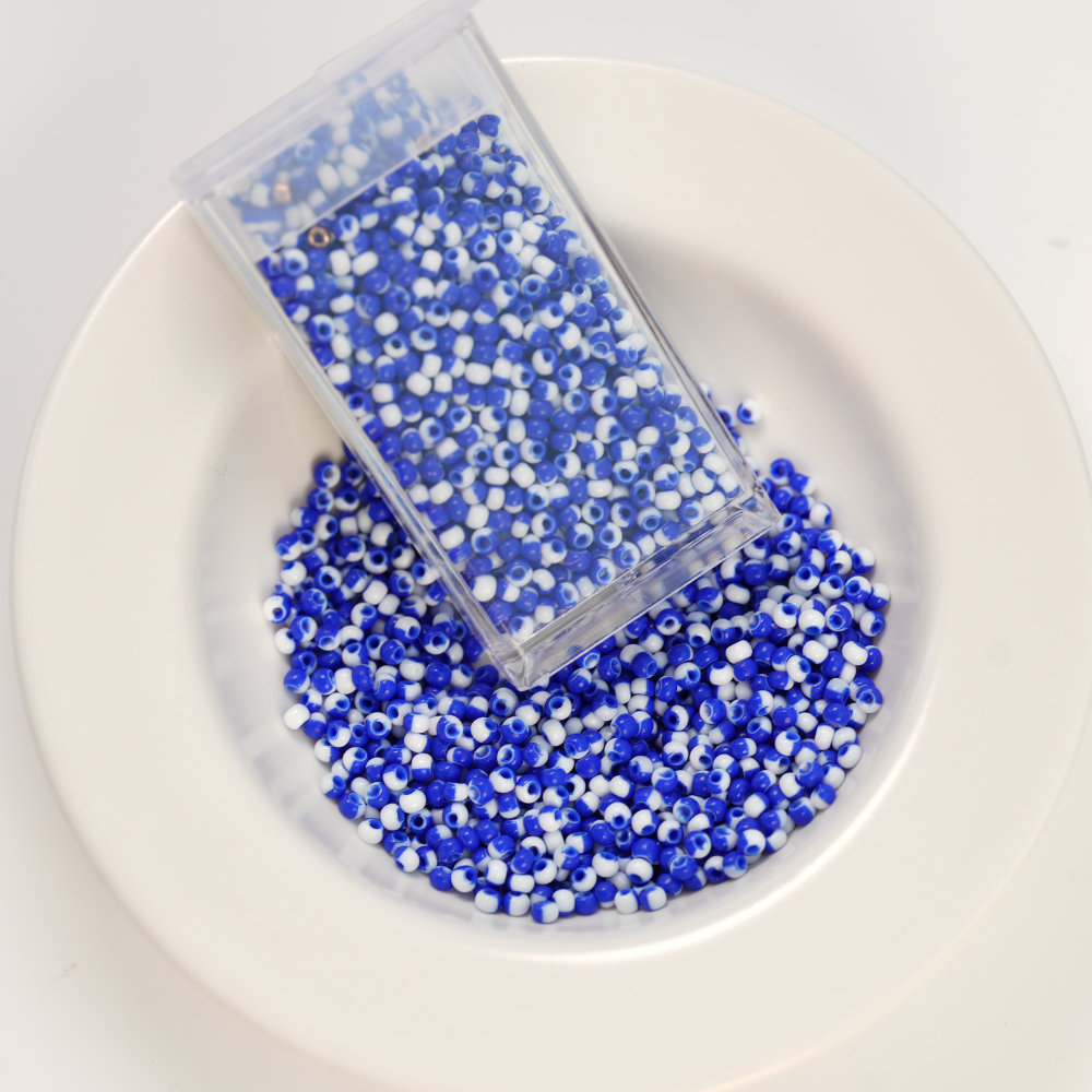 Preciosa Seed beads, 03730，ca. 1.6 mm, 11/0, ca. 10G, 1 æske