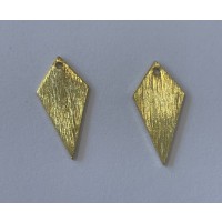 Lang harlekin, børstet, 20x10 mm, FG, 2 stk.