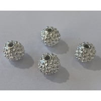 Perle,pindsvin， 9 mm, FS, ca. 4 stk.