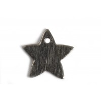 Stjerne, børstet, topboret, 11 mm, BP, 2 stk.