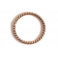 Snoet ring, 1,4 mm, indv. ca. 15 mm, RG, 2 stk.