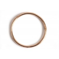 Børstet ring, 1,2 mm, indv. ca. 17 mm, RG, 2 stk.