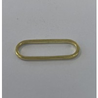 Oval ring, 19x7 mm, FG, 25 stk.