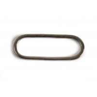 Oval ring, 19x7 mm, BP, 25 stk.