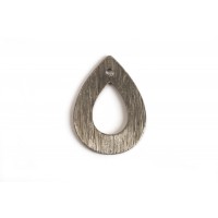 Åben dråbe, børstet, 13x18 mm, BP, 2 stk.