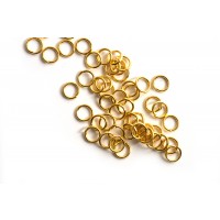 Ring/øsken, åben, 5x0,7 mm, FG, ca. 100 stk.