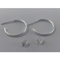 Hoops ca. 20 mm, 925s, 1 par