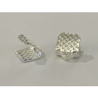 Endestykker, 7x7 mm, FS, 2 stk.