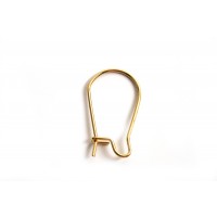 Ørebøjle, FG rustfrit stål, 20x12 mm, 2 par