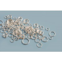 Ring/øsken, åben, mix størrelser, FS, ca. 30 gram