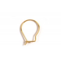 Ørebøjle, ca. 18x13 mm, FG rustfrit stål, 2 par