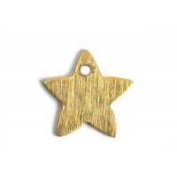 Stjerne, børstet, topboret, 11 mm, FG, 2 stk.