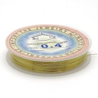 Kobbertråd, 0,6mm, FG, 8 meter