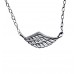 Plain Wing Necklace_halskæde_sterlingsølv