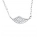 Plain Wing Necklace_halskæde_sterlingsølv