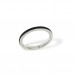 Plain Zirkonia Ring Steel
